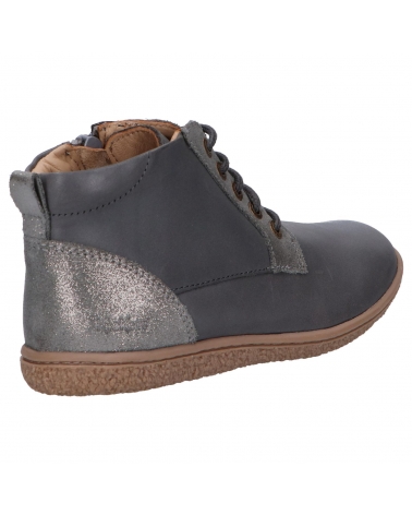 Botines KICKERS  de Niña y Niño 830070 VETIGO  123 GRIS ARGENT METALLISE