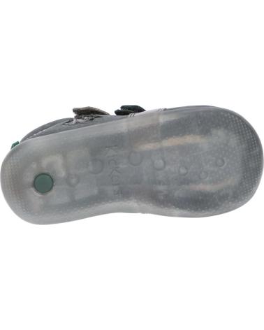 Botines de Niña KICKERS 829620 BANGGY 122 GRIS BRILLANT