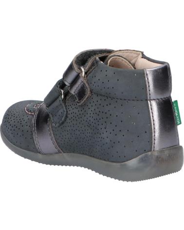 Botines de Niña KICKERS 829620 BANGGY 122 GRIS BRILLANT