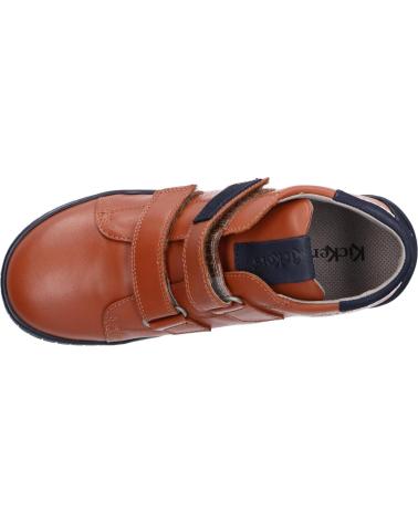 Zapatos de Niña y Niño KICKERS 830130 WINOPO 116 CAMEL MARINE