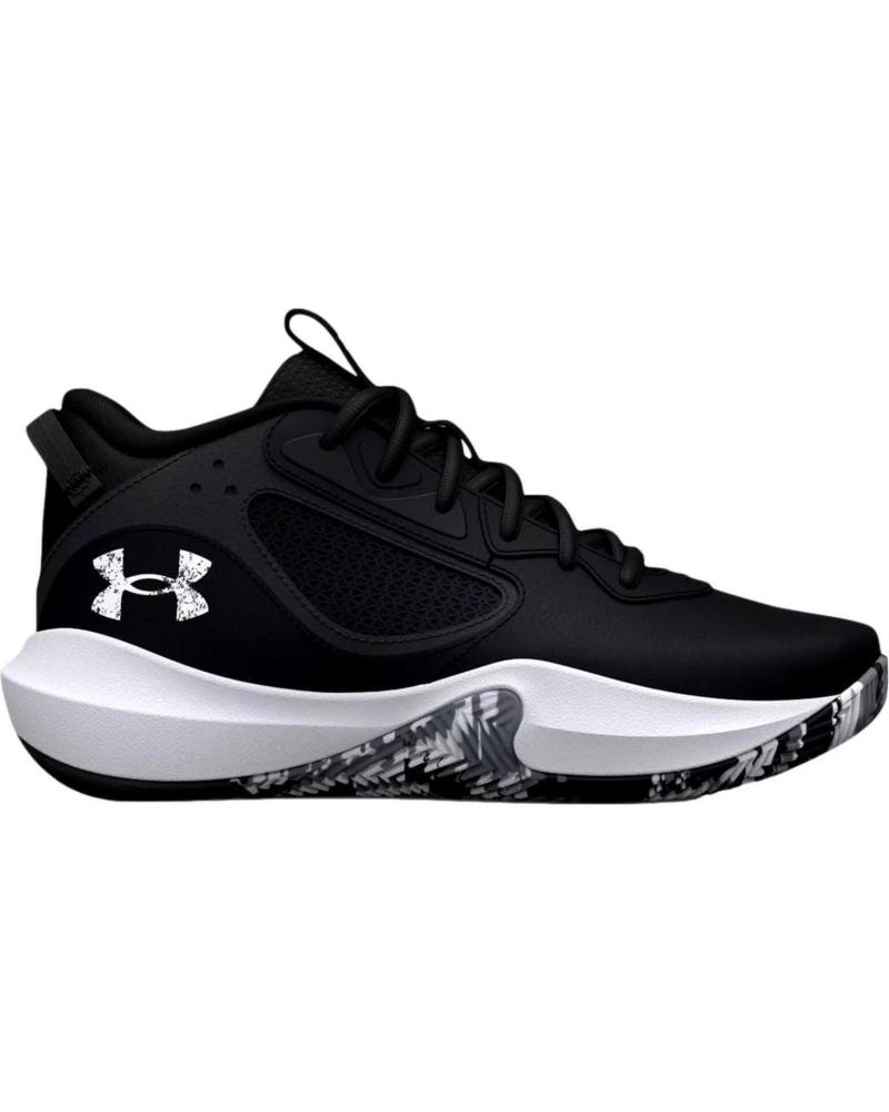 Woman and girl and boy Trainers UNDER ARMOUR ZAPATILLAS NIO BALONCESTO 3025617  NEGRO