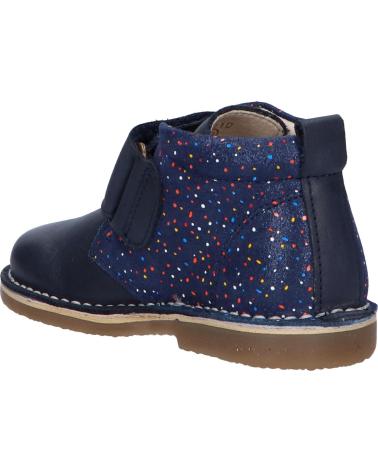 Botines de Niña y Niño KICKERS 829900 TYPTOP 10 MARINE FONCE POIS MULTICO