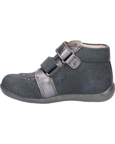 Botines de Niña KICKERS 829620 BANGGY 122 GRIS BRILLANT