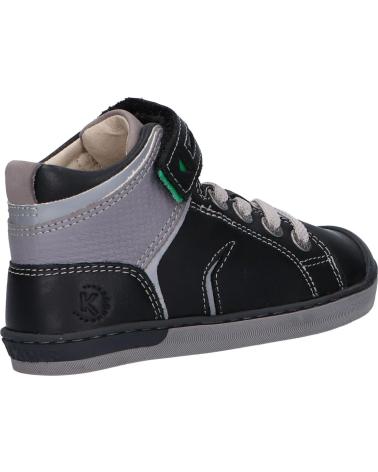 Botas de Menino KICKERS 830090 IRELAS 81 NOIR GRIS