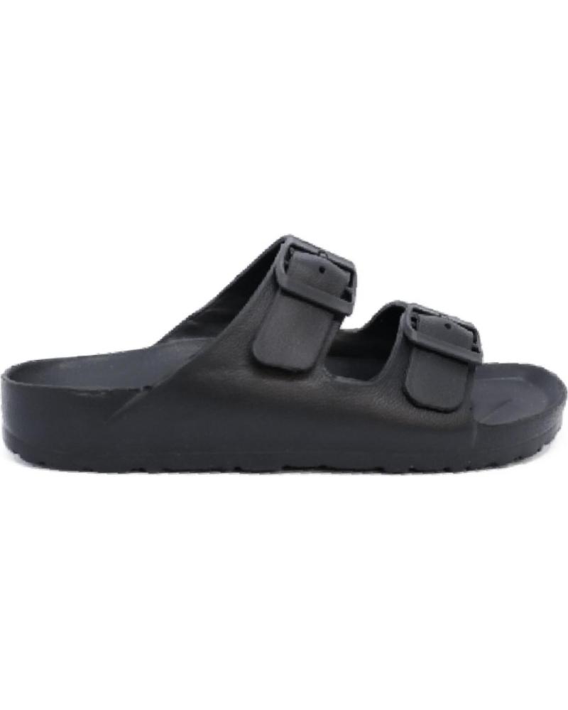 Chanclas de Hombre  NEW ONE - CHANCLA HOMBRE DOS HEBILLAS NEGRO