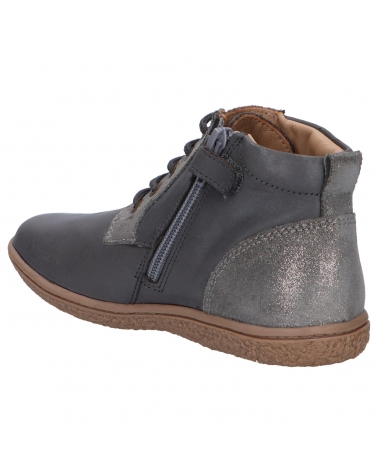 Botines KICKERS  de Niña y Niño 830070 VETIGO  123 GRIS ARGENT METALLISE
