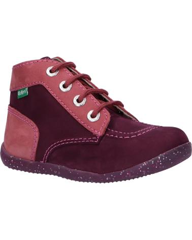 Botines de Niña KICKERS 830272 BONBON-2 141 VIOLET ROSE