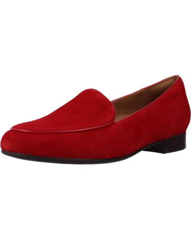 Woman Mocasines CLARKS UN BLUSH EASE ROJO