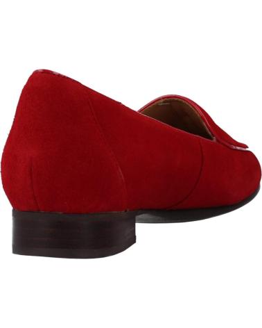 Woman Mocasines CLARKS UN BLUSH EASE ROJO