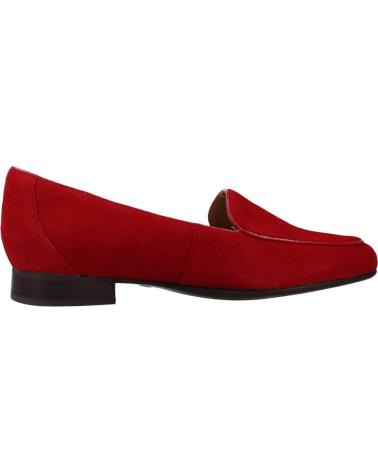 Woman Mocasines CLARKS UN BLUSH EASE ROJO