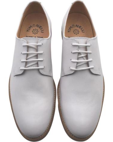Zapatos de Hombre  ZAPATOS DE PIEL LISOS UNIFORME BLANCO