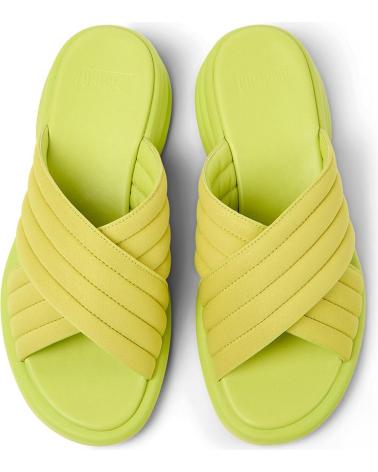 Woman Sandals CAMPER SANDALIAS SPIRO K201539 AMARILLO