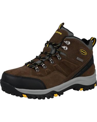 Botines de Hombre SKECHERS 64869 RELAXED FIT TREGO - BASE CAMP WATE BOTAS AN MARRON