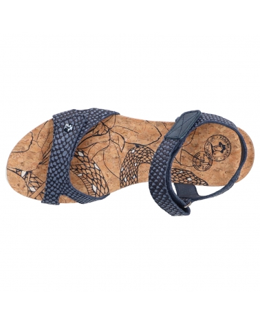 Woman Sandals PANAMA JACK DANIA SNAKE B1  NAPA MARINO