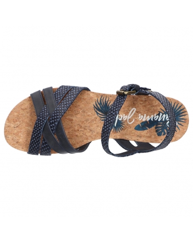 Sandalias PANAMA JACK  de Mujer VERA SNAKE B2  NAPA MARINO