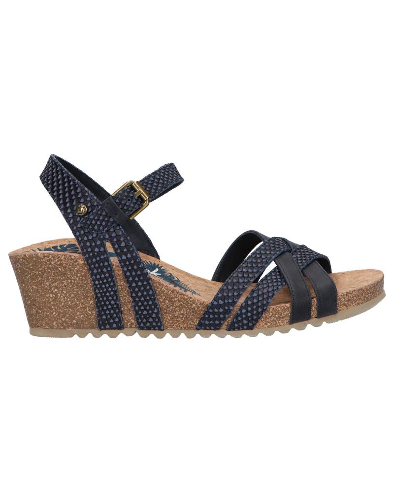 Sandalias PANAMA JACK  de Mujer VERA SNAKE B2  NAPA MARINO
