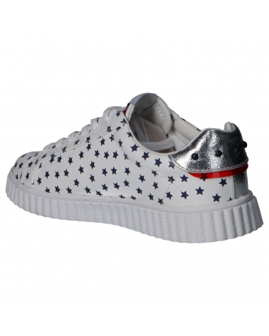 Woman and girl Trainers PEPE JEANS PGS30387 TAYLOR STARS 800 WHITE