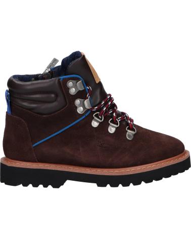 Woman and girl and boy boots PEPE JEANS PBS50089 LEIA MOUNTAIN  898 DARK BROWN