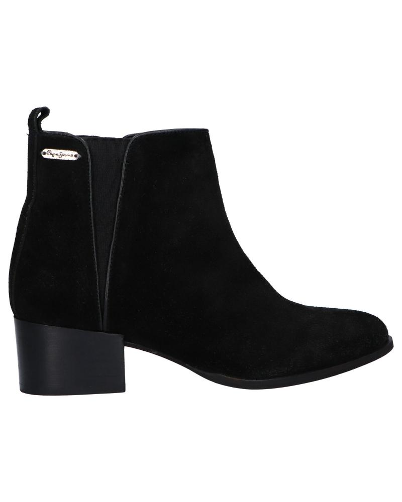 Botins PEPE JEANS de Mulher PLS50282 WATERLOO ICON 999 BLACK Botins PEPE JEANS de Mulher PLS50282 WATERLOO ICON 999 BLACK