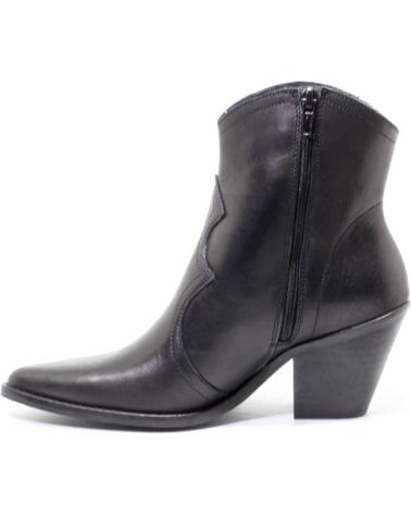 Botines de Mujer  BOTIN CAMPERO MUJER CERVINO FOOS FOOS MODELO CERVINO 01 NEGRO