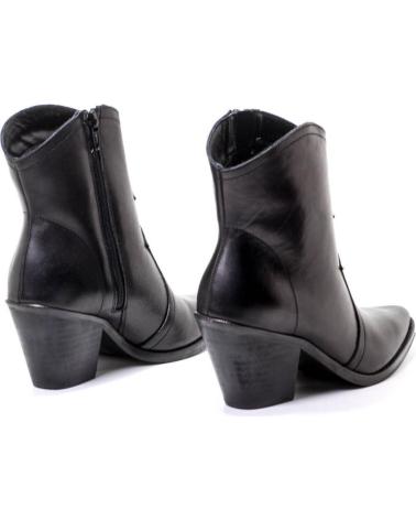 Botines de Mujer  BOTIN CAMPERO MUJER CERVINO FOOS FOOS MODELO CERVINO 01 NEGRO