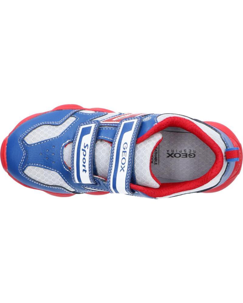 Sapatilhas De Nino GEOX J024BC 014BU J MUNFREY C0833 ROYAL RED