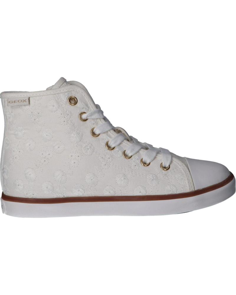 Deportivas GEOX  de Niña J0204B 000DS J CIAK  C1000 WHITE
