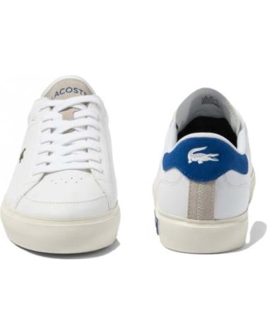 Zapatillas deporte pour Homme LACOSTE ZAPATILLAS POWERCOURT 123 BLANCO 