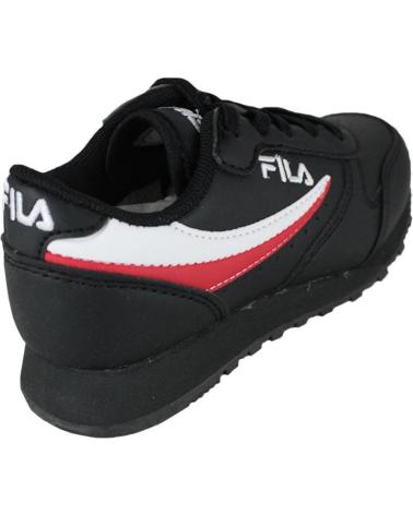 Scarpe sport per Bambina e Bambino fila ORBIT LOW KIDS BLACK NEGRO