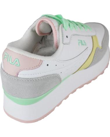 FILA ORBIT ZEPPA CB WMN WHITE-GREEN ASH BLANCO