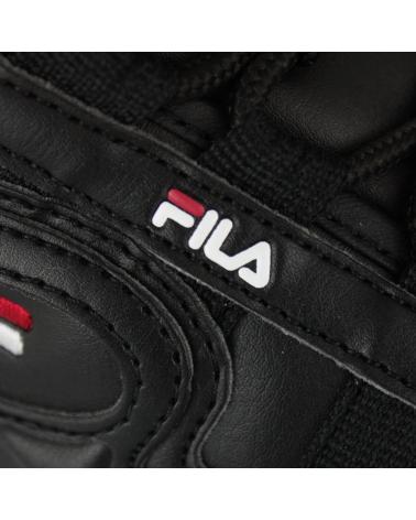 Zapatillas deporte de Hombre FILA D-FORMATION BLACK-WHITE-RED NEGRO