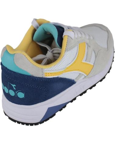 DIADORA N902 S C8466 173290 - BEIGE, GIALLO E BLU SCURO BEIGE-AMARILLO