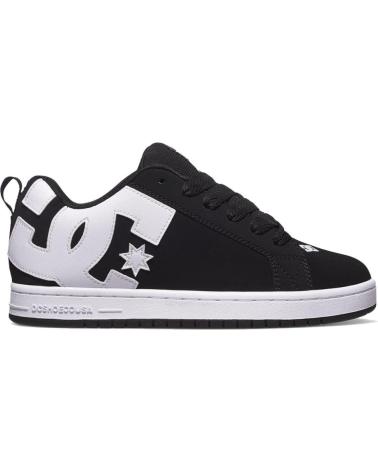 DC SHOES COURT GRAFFIK NEGRO BLANCO BLACK 001