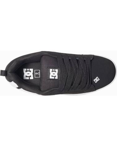DC SHOES COURT GRAFFIK NEGRO BLANCO BLACK 001
