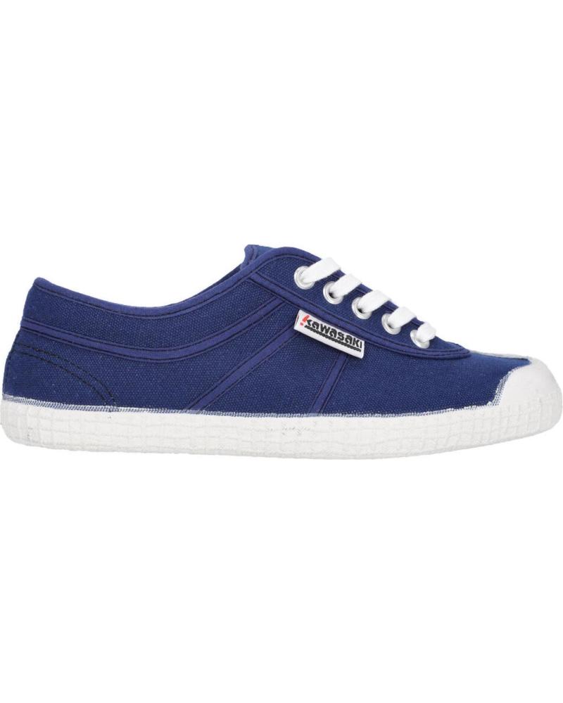 Sneaker für Damen und Herren und Mädchen und Junge KAWASAKI LEGEND CANVAS SHOE K192500 2002 NAVY