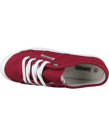 Woman and Man and boy Trainers KAWASAKI TENNIS CANVAS SHOE K202403 4042 PICANTE
