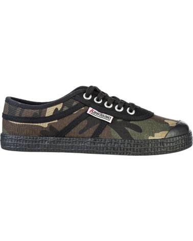 Scarpe sport per Donna e Uomo KAWASAKI CAMO CANVAS SHOE K202417 3038 OLIVE NIGHT