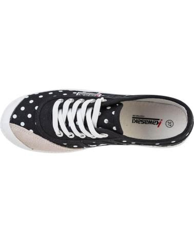 Woman and Man Zapatillas deporte KAWASAKI POLKA CANVAS SHOE K202421 1001 BLACK