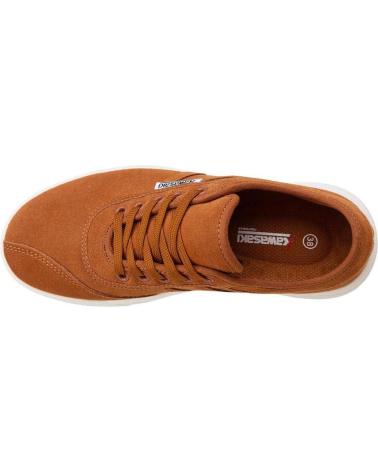 Sapatilhas de Mulher e Homem KAWASAKI LEAP SUEDE SHOE K204414 5069 ADOBE