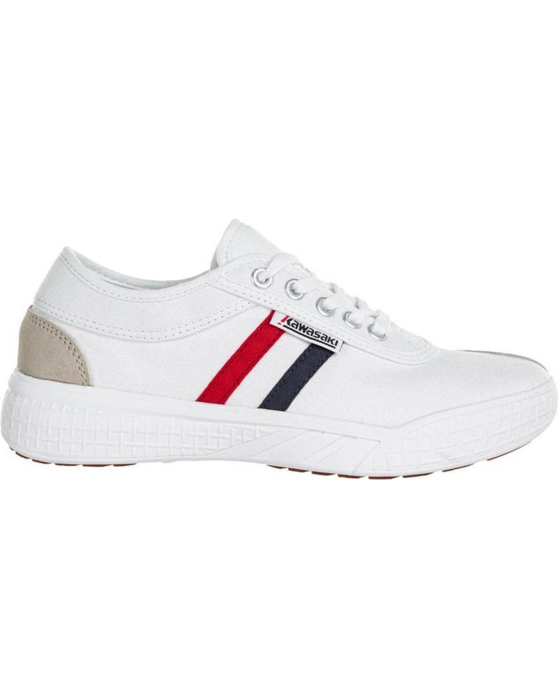 Sportschuhe für Damen und Herren KAWASAKI LEAP RETRO CANVAS SHOE K212325 1002 WHITE