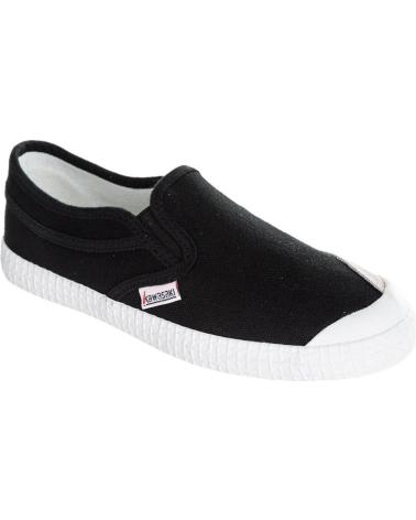 Sapatilhas de Mulher e Homem KAWASAKI SLIP ON CANVAS SHOE K212437 1001 BLACK