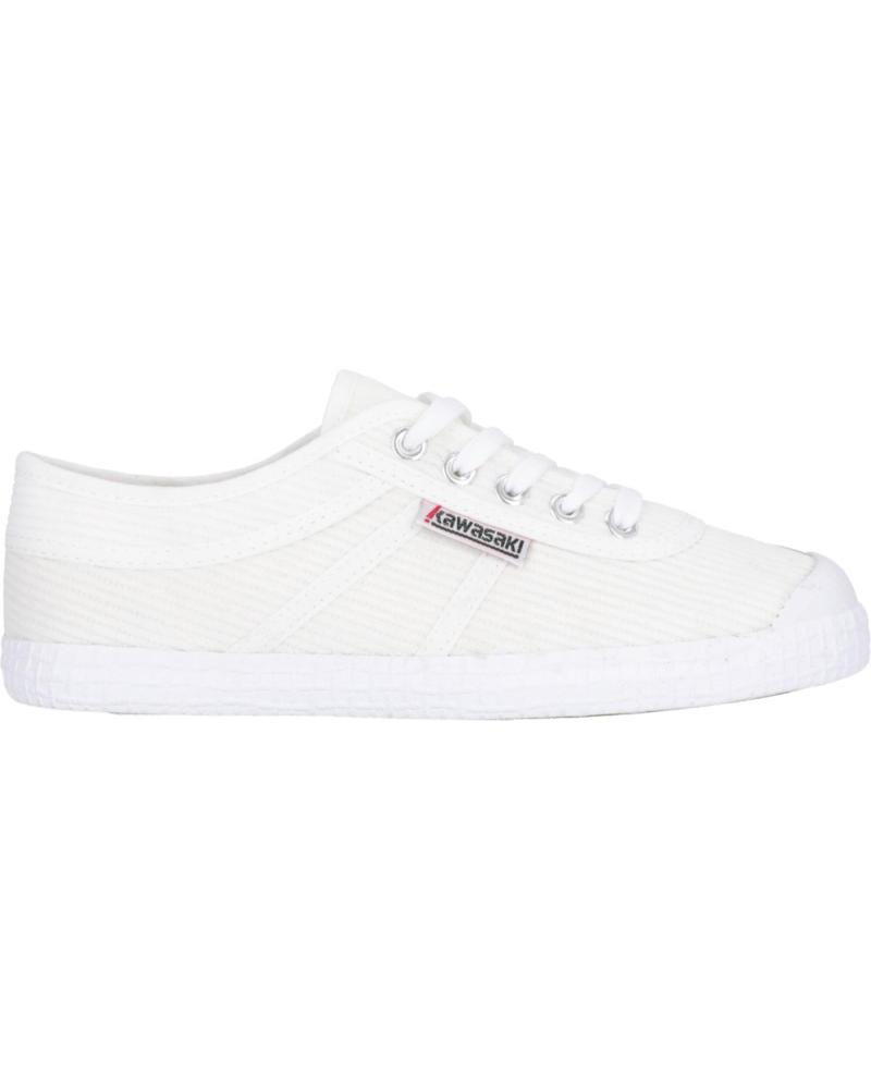 Zapatillas deporte de Mujer KAWASAKI ORIGINAL CORDUROY SHOE K212444 1002 WHITE