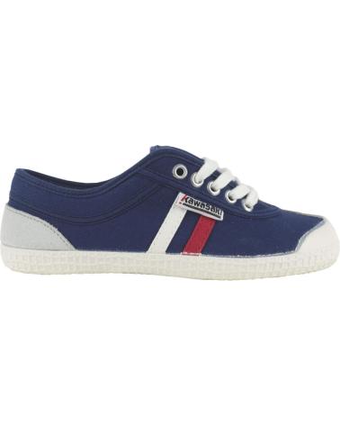 Esportes  de Mulher e Homem e Menino KAWASAKI RETRO 23 CANVAS SHOE K23 90W NAVY STRIPE
