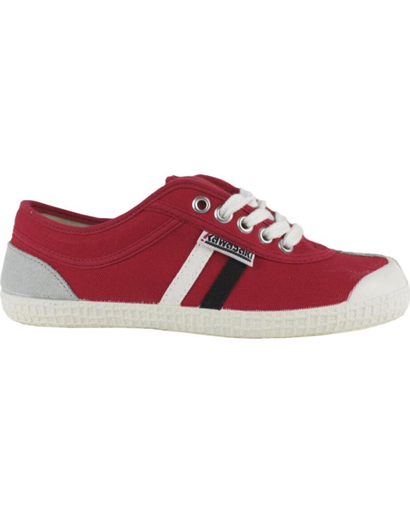 Woman and Man and boy Trainers KAWASAKI RETRO 23 CANVAS SHOE K23 33W RED