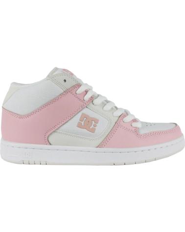 Zapatillas deporte de Mujer DC SHOES MANTECA 4 MID WHITE-PINK WPN