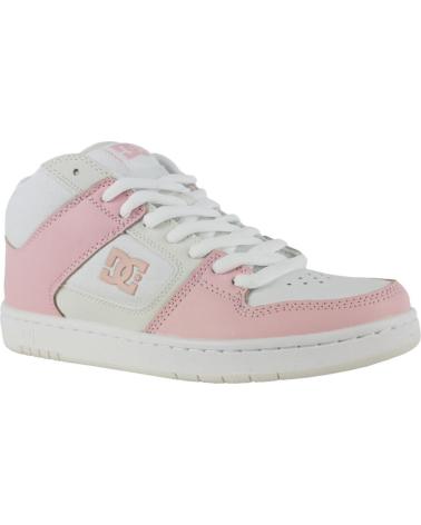 Zapatillas deporte de Mujer DC SHOES MANTECA 4 MID WHITE-PINK WPN