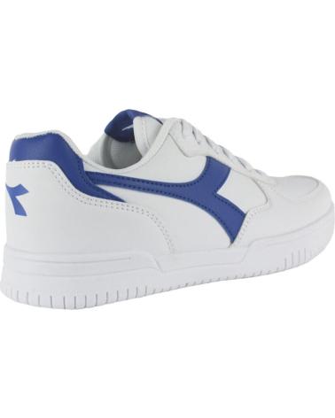 Sportivo per Donna e Bambina e Bambino DIADORA RAPTOR LOW GS C3144 BLANCO-AZUL