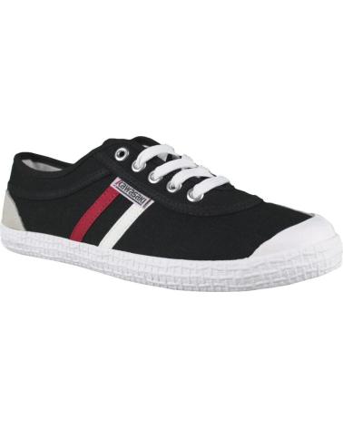 Esportes  de Homem KAWASAKI RETRO CANVAS SHOE K192496 1001 BLACK