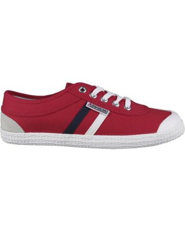Zapatillas deporte KAWASAKI  de Mujer y Hombre RETRO CANVAS SHOE K192496  4012 FIERY RED