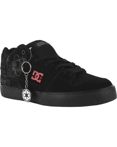 Zapatillas deporte de Hombre DC SHOES SW PURE MID BLACK-RED BLR